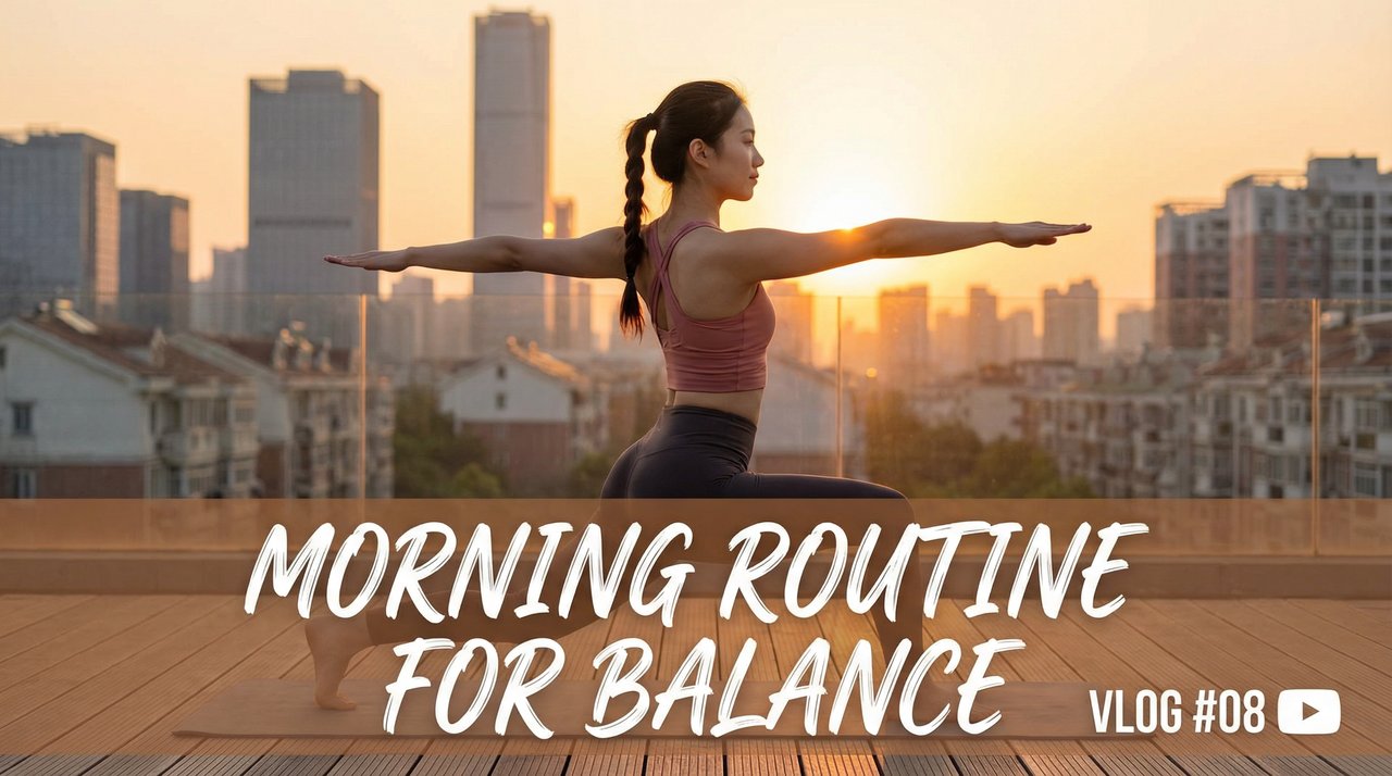 糖心Vlog健身生活视频 - 晨间瑜伽视频教程
